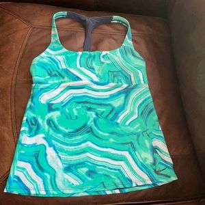 Nike tankini swim top